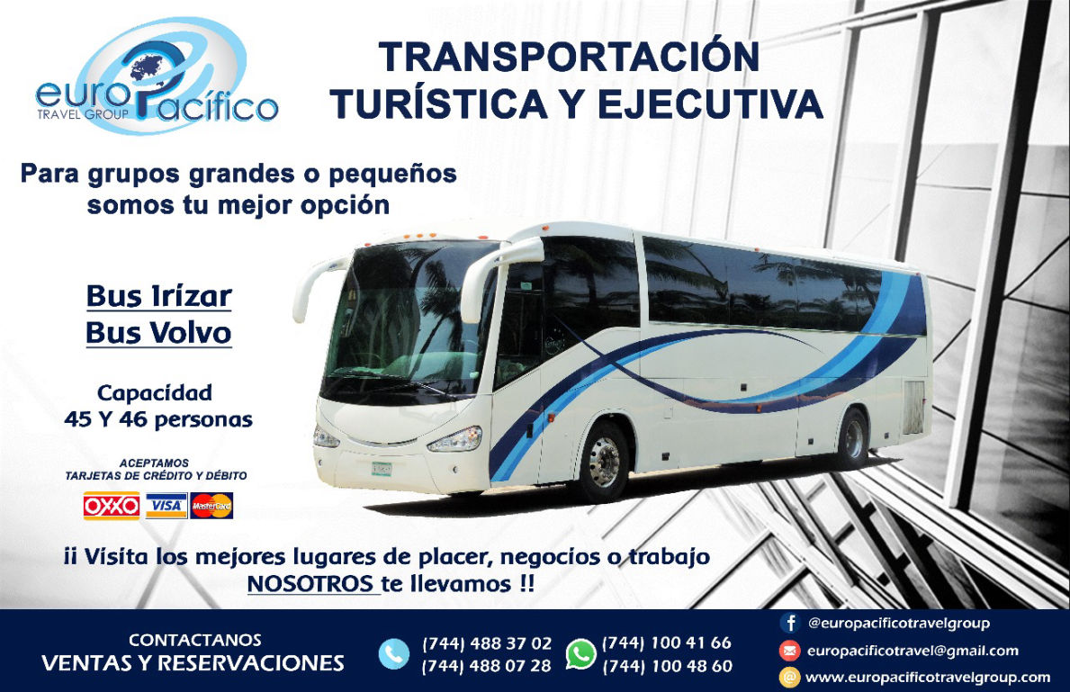 Renta de autobuses en Acapulco